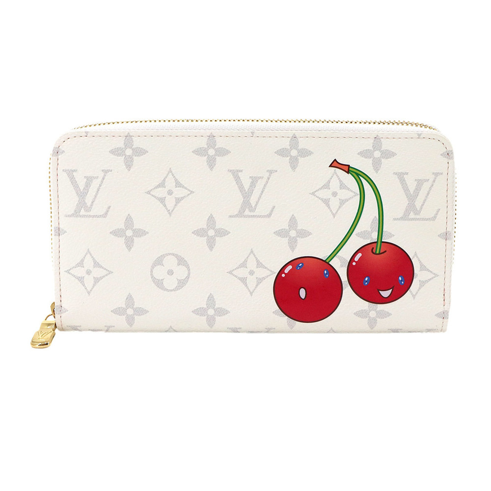 Louis Vuitton LVx™ Zippy Wallet Round Long Monogram Cherry White M14240 Takas...